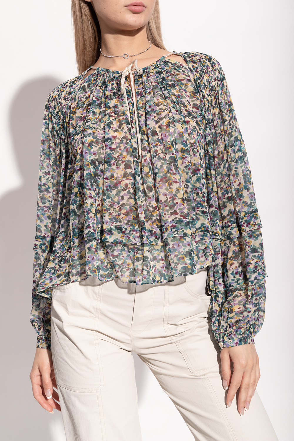ISABEL MARANT ÉTOILE クロップド　花柄 24PHT0022FA-B1J14E-CRBR-A.jpg?